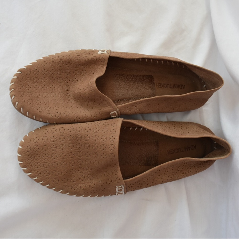 Adam Tucker soft leather moccasins, Size 9.5